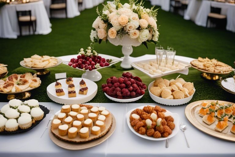 What is bridal party food setup? Organization and Layout Decoded