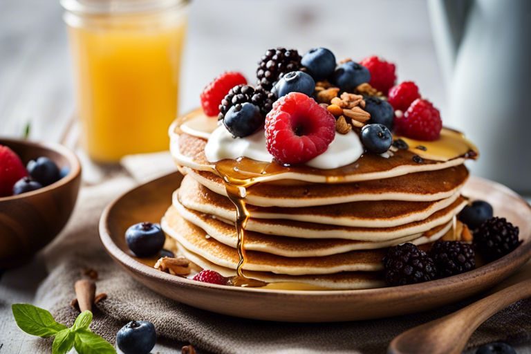 What are the healthiest toppings for pancakes that still taste delicious?