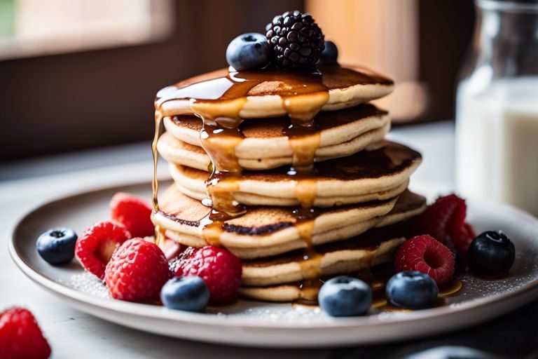 Can you make pancakes without using any dairy or egg products?