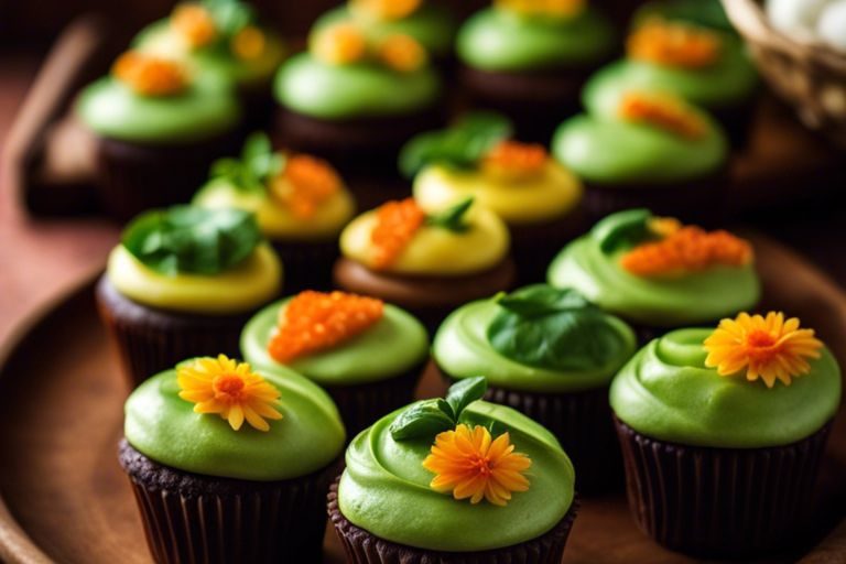 What are some ways to incorporate vegetables into cupcakes without sacrificing taste?